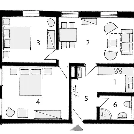 Haus Im Felde Whg 3 Appartamento